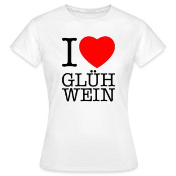 J’adore le vin chaud - T-shirt Femme - blanc - Devant - AI Model Female 172 dark (172cm)