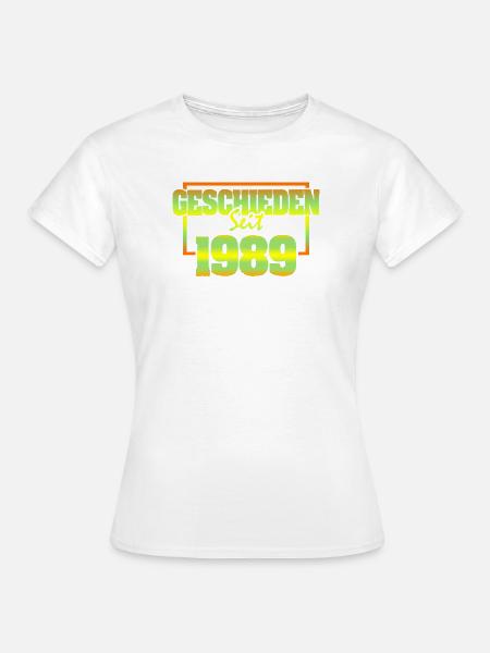 1989 - Frauen T-Shirt - Weiß