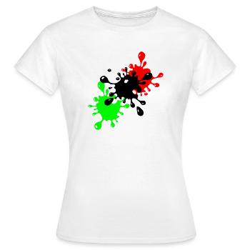 Bonne cuillerée - T-shirt Femme - blanc - Devant - AI Model Female 172 dark (172cm)