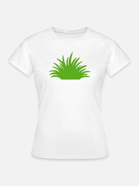 Gras - Frauen T-Shirt - Weiß