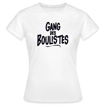 pétanque, pétanque fan, bowler - Women's T-Shirt - white - Front - AI Model Female 172 dark (172cm)