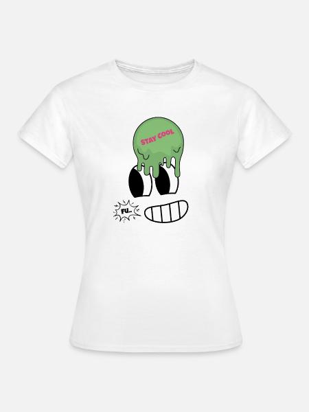 Stay Cool - Frauen T-Shirt - Weiß