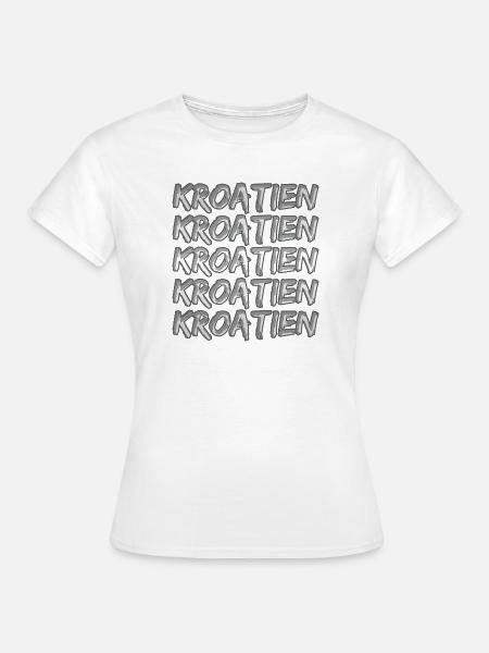 Kroatien - Frauen T-Shirt - Weiß