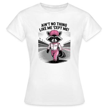 Nichts ist wie ich, außer mir! - Frauen T-Shirt - Weiß - Vorne - AI Model Female 172 dark (172cm)