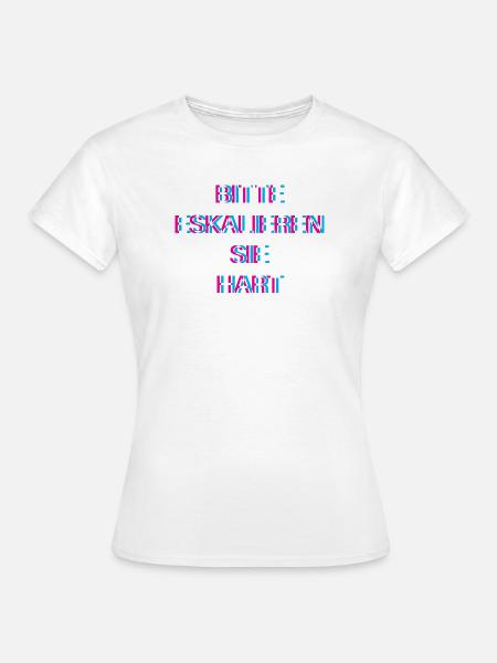 Hardtekk Tekk - Frauen T-Shirt - Weiß