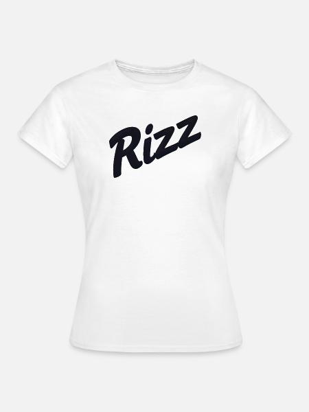 Rizz Neon-Skript - Frauen T-Shirt - Weiß