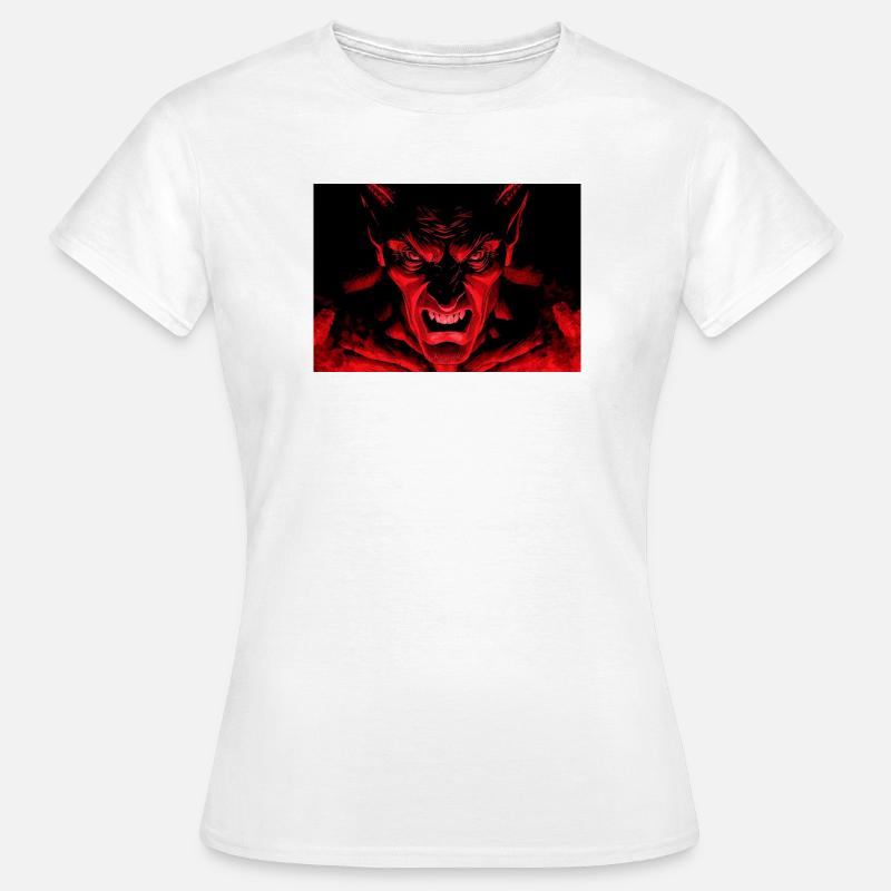 Le Diable - T-shirt Femme - blanc
