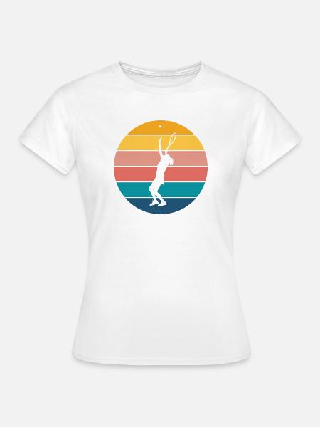 Tennis - Frauen T-Shirt - Weiß