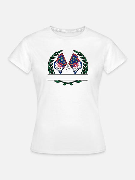 Pays_de_la_Loire_lauwerkrans - Frauen T-Shirt - Weiß