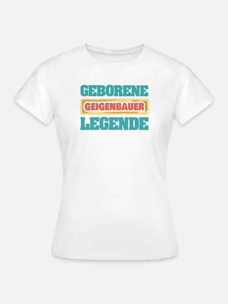Beruf Geigenbauer - Frauen T-Shirt - Weiß