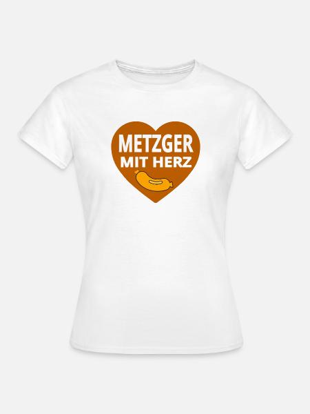 Metzger - Frauen T-Shirt - Weiß