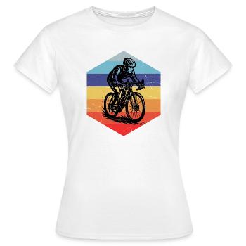 Roadbike Stil für jeden Anlass - Frauen T-Shirt - Weiß - Vorne - AI Model Female 172 dark (172cm)