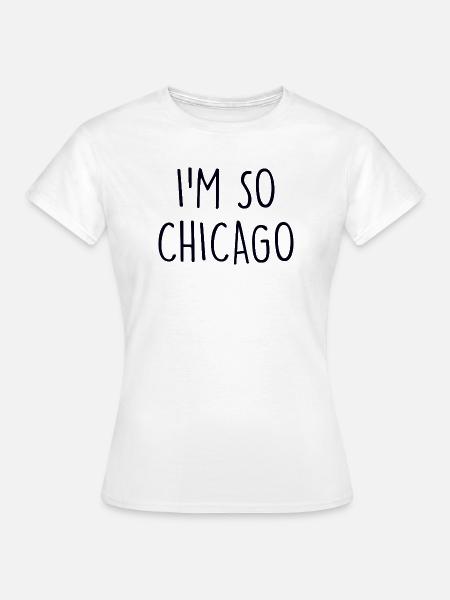 Chicago - Frauen T-Shirt - Weiß