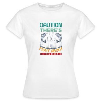 Pêcheurs Pêcheurs Pêcheurs Pêcheurs Pêcheurs Sportifs - T-shirt Femme - blanc - Devant - AI Model Female 172 dark (172cm)