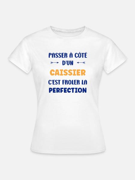 An der Kasse fast perfektioniert - Frauen T-Shirt - Weiß