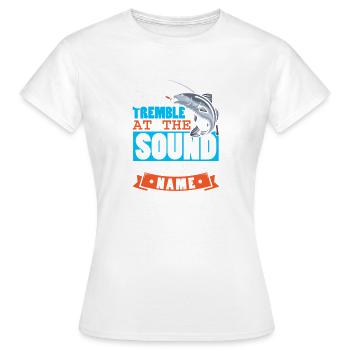 Pêcheurs Pêcheurs Pêcheurs Pêcheurs Pêcheurs Sportifs - T-shirt Femme - blanc - Devant - AI Model Female 172 dark (172cm)