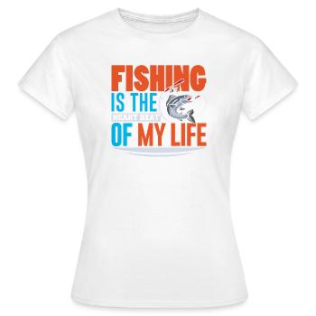 Pêcheurs Pêcheurs Pêcheurs Pêcheurs Pêcheurs Sportifs - T-shirt Femme - blanc - Devant - AI Model Female 172 dark (172cm)