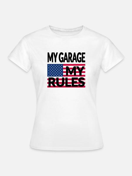 Garage - Frauen T-Shirt - Weiß