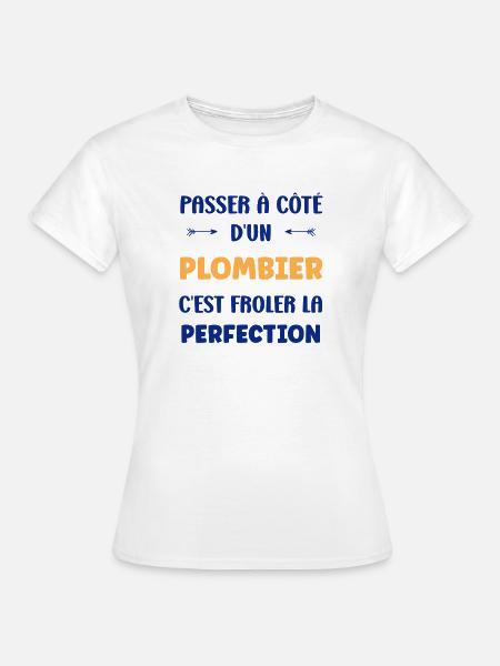 Klempner - Frauen T-Shirt - Weiß