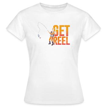 Pêcheurs Pêcheurs Pêcheurs Pêcheurs Pêcheurs Sportifs - T-shirt Femme - blanc - Devant - AI Model Female 172 dark (172cm)