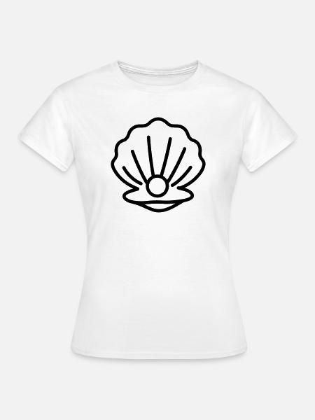 Auster - Frauen T-Shirt - Weiß