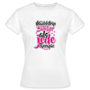 Girls' Trip 2026 Girls' Trip Girls' Tour Girls' Trip - Women's T-Shirt - white - Front - AI Model Female 172 dark (172cm)