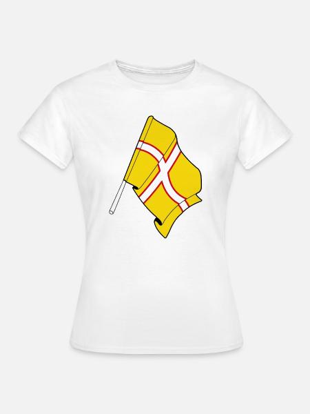 Dorset-Flagge - Frauen T-Shirt - Weiß