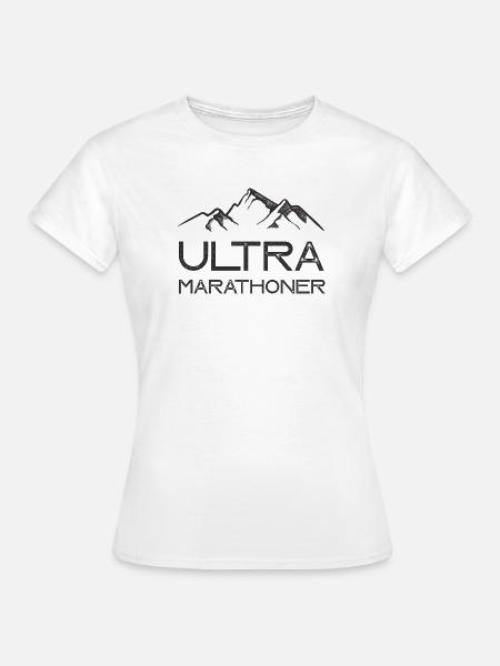 Ultra-Marathonläufer - Frauen T-Shirt - Weiß
