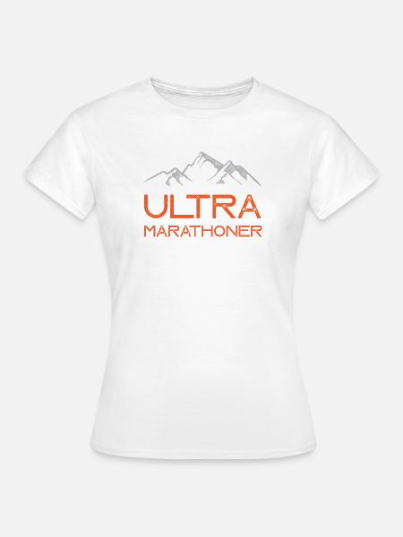 Ultra-Marathonläufer - Frauen T-Shirt - Weiß