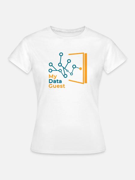 Mein Datengast - Frauen T-Shirt - Weiß