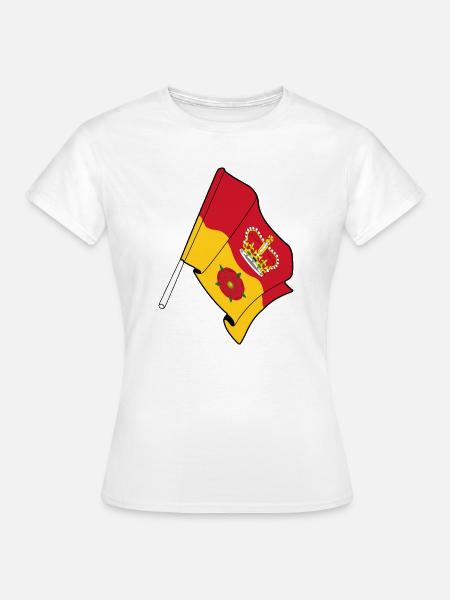 Flagge von Hampshire - Frauen T-Shirt - Weiß