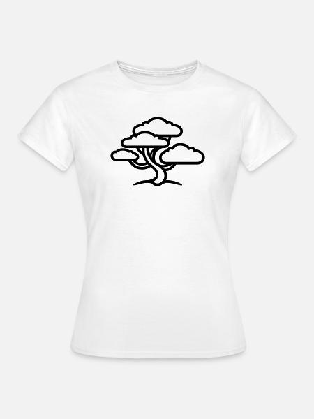 Bonsai - Frauen T-Shirt - Weiß