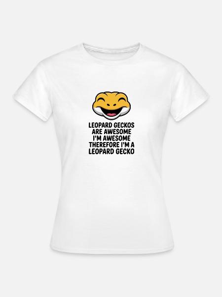 Kichere mit fettem genetischen Zitat - Frauen T-Shirt - Weiß
