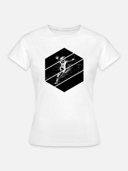 Direkte Handball Aussage fuer Frauen - Frauen T-Shirt - Weiß