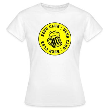 Club de Bière Club Booze - T-shirt Femme - blanc - Devant - AI Model Female 172 dark (172cm)