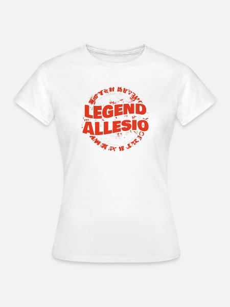 Mann Allesio - Frauen T-Shirt - Weiß