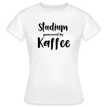 Études réalisées par Kaffee - T-shirt Femme - blanc - Devant - AI Model Female 172 dark (172cm)