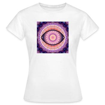 Auge der Wahrheit - Frauen T-Shirt - Weiß - Vorne - AI Model Female 172 dark (172cm)