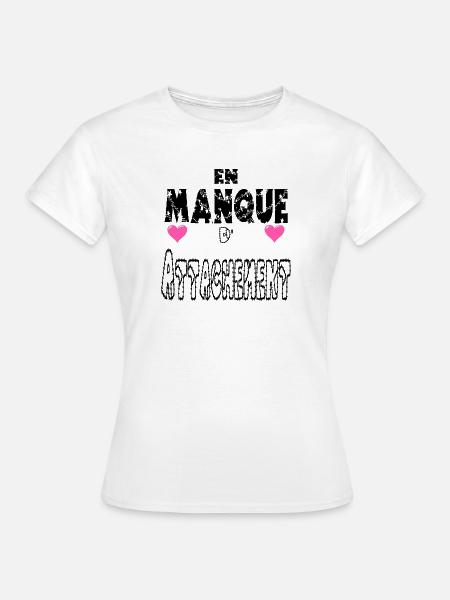 Mangelnde Bindung - Frauen T-Shirt - Weiß