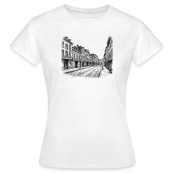 Vintage Street - Women's T-Shirt - white - Front - AI Model Female 172 dark (172cm)