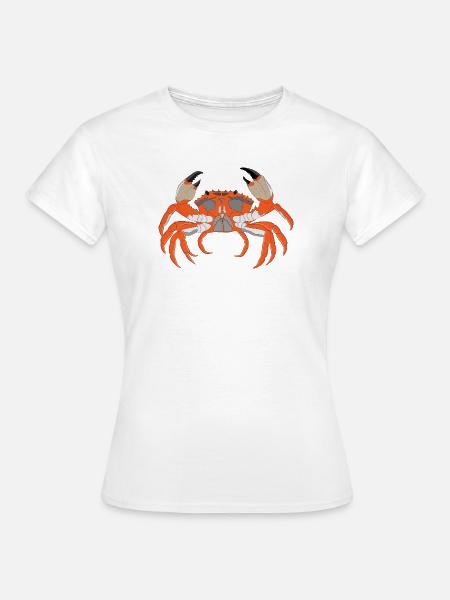 Empreinte de crabe - T-shirt Femme - blanc
