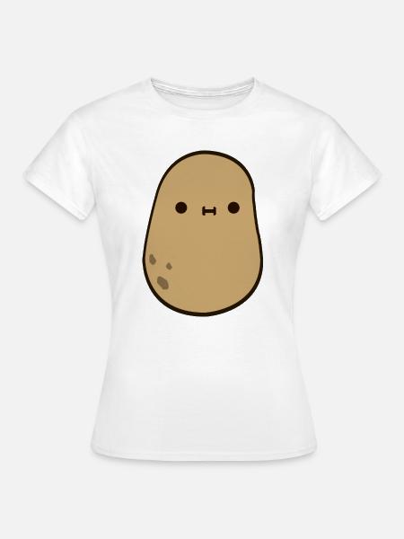 Kartoffel - Frauen T-Shirt - Weiß