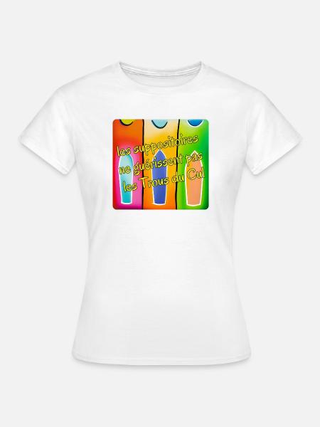 Suppo.FR - Frauen T-Shirt - Weiß