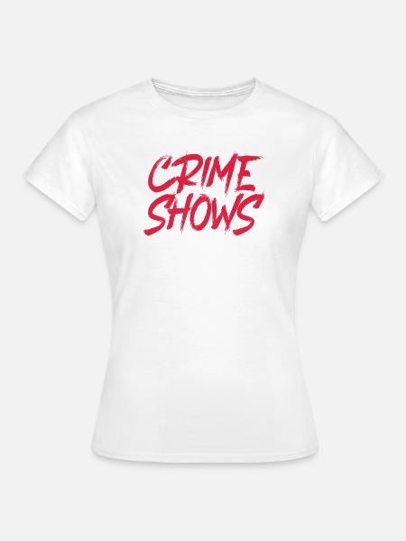 Krimi True Crime - Frauen T-Shirt - Weiß