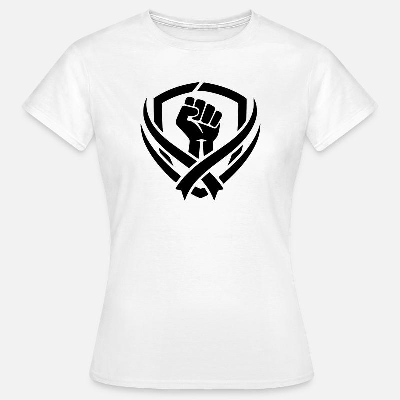Combat logo - Women's T-Shirt - white