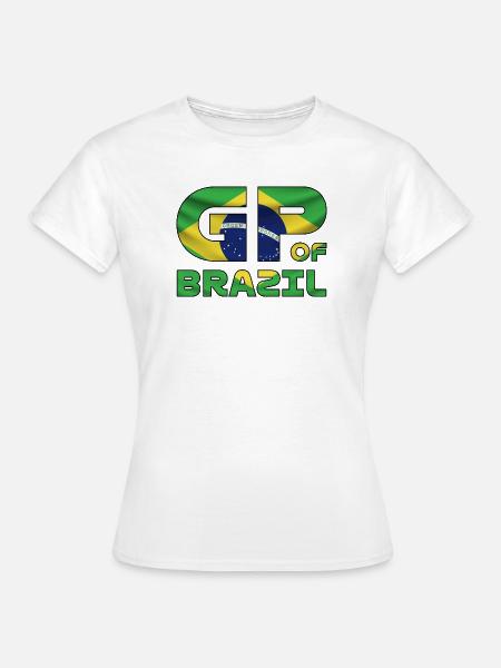 brazil_gp - Frauen T-Shirt - Weiß