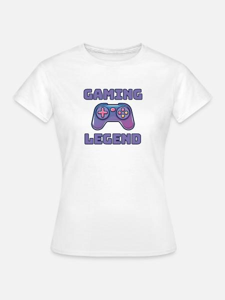 Geschenkidee für Konsolenspieler - Frauen T-Shirt - Weiß