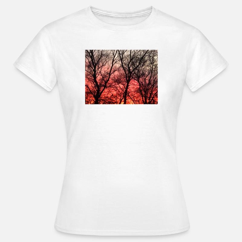 Abendrot_1 - T-shirt Femme - blanc