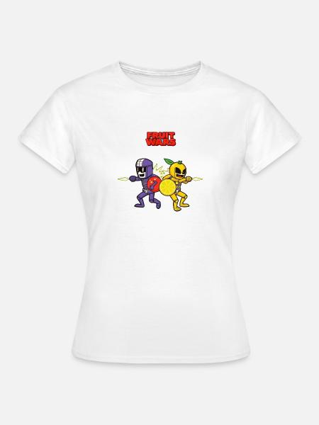 Fruit Wars Obstkrieger - Frauen T-Shirt - Weiß