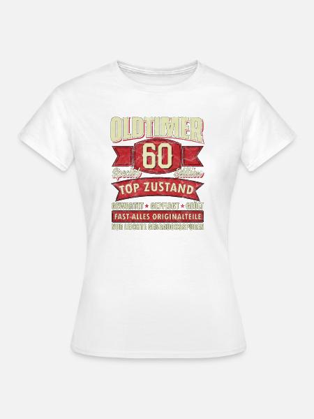 Oldtimer 60 Special Edition - Frauen T-Shirt - Weiß